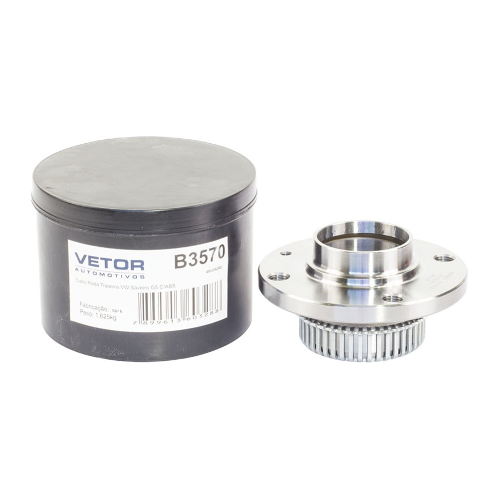 Cubo de Roda Traseiro - Vetor - B3570