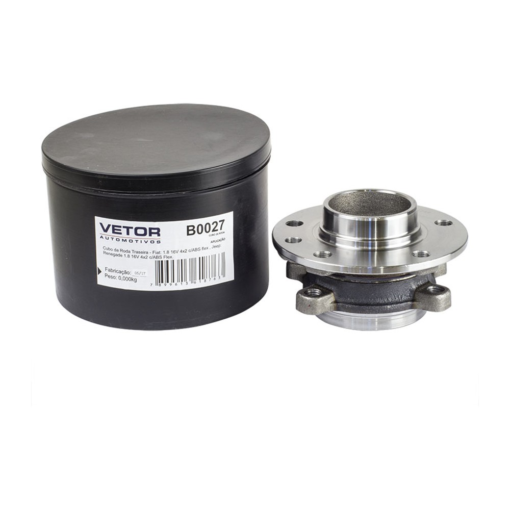 Cubo de Roda Traseiro para Jeep Compass e Renegade - Vetor - B0027