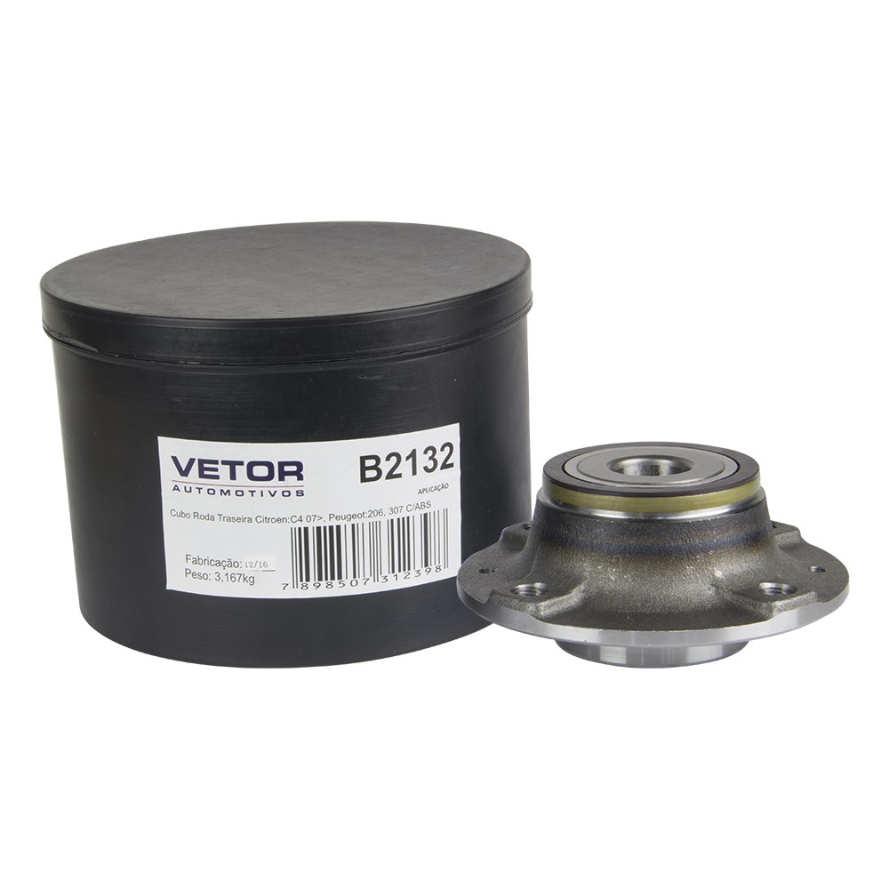 Cubo de Roda Traseiro - Vetor - B2132