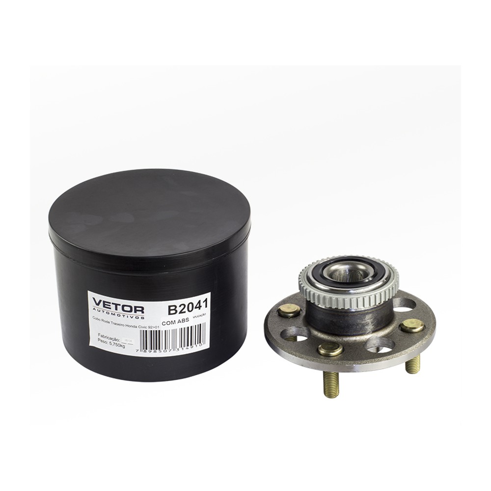 Cubo de Roda Traseiro para Honda Civic - Vetor - B2041