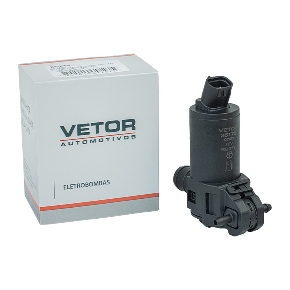 Eletrobomba com Bico Grosso de Água 12V 2 Saídas para Toyota YARIS - Vetor - Bg2Ty