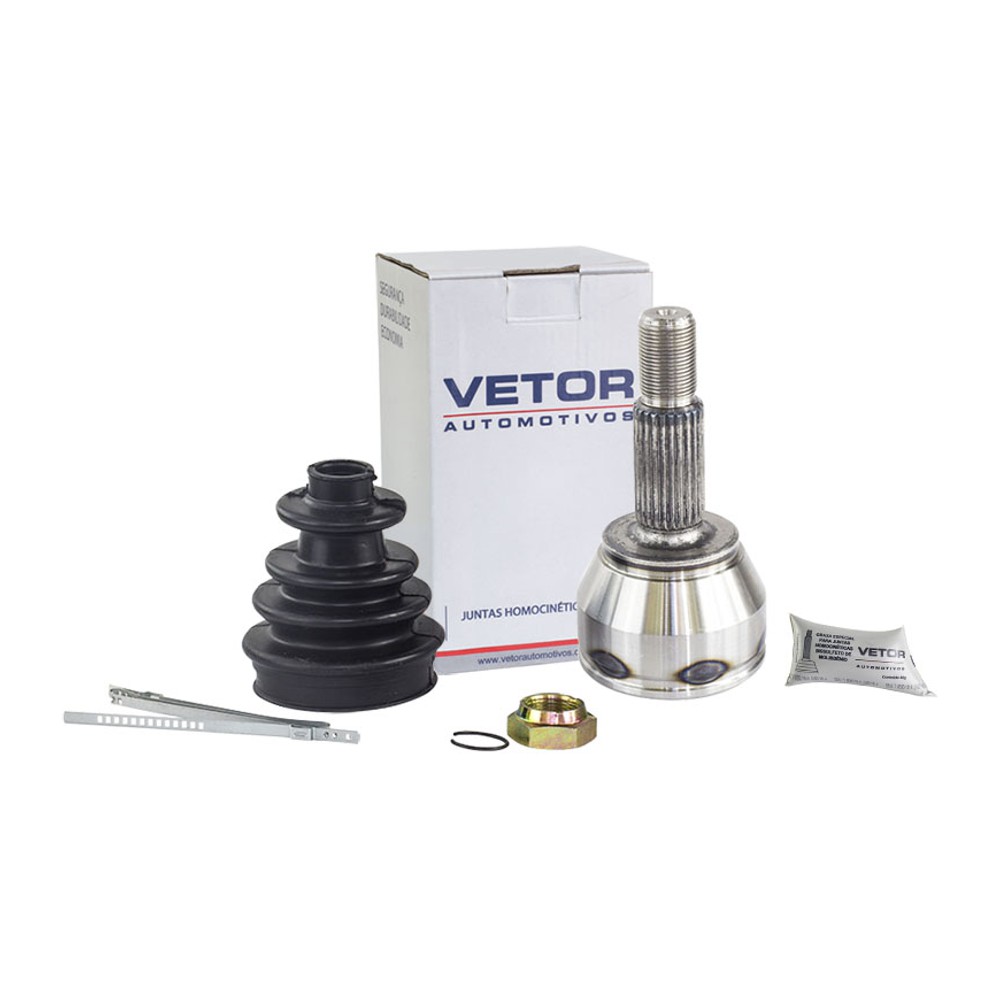 Junta Homocinética Câmbio Automático Direito para Ford Fiesta e Fiesta Sedan - Vetor - Vt5135