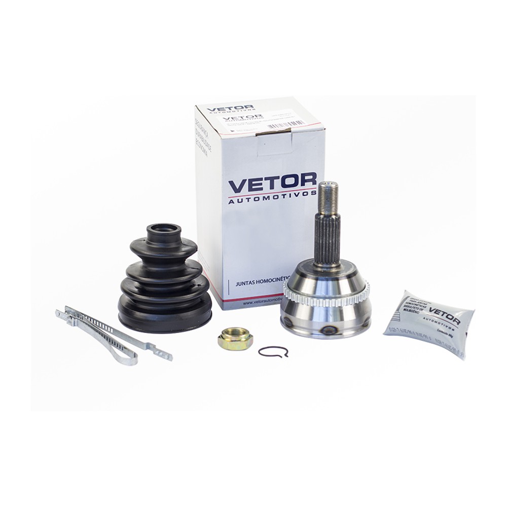 Junta Homocinética com ABS para Renault Megane e Scenic - Vetor - Vt5188