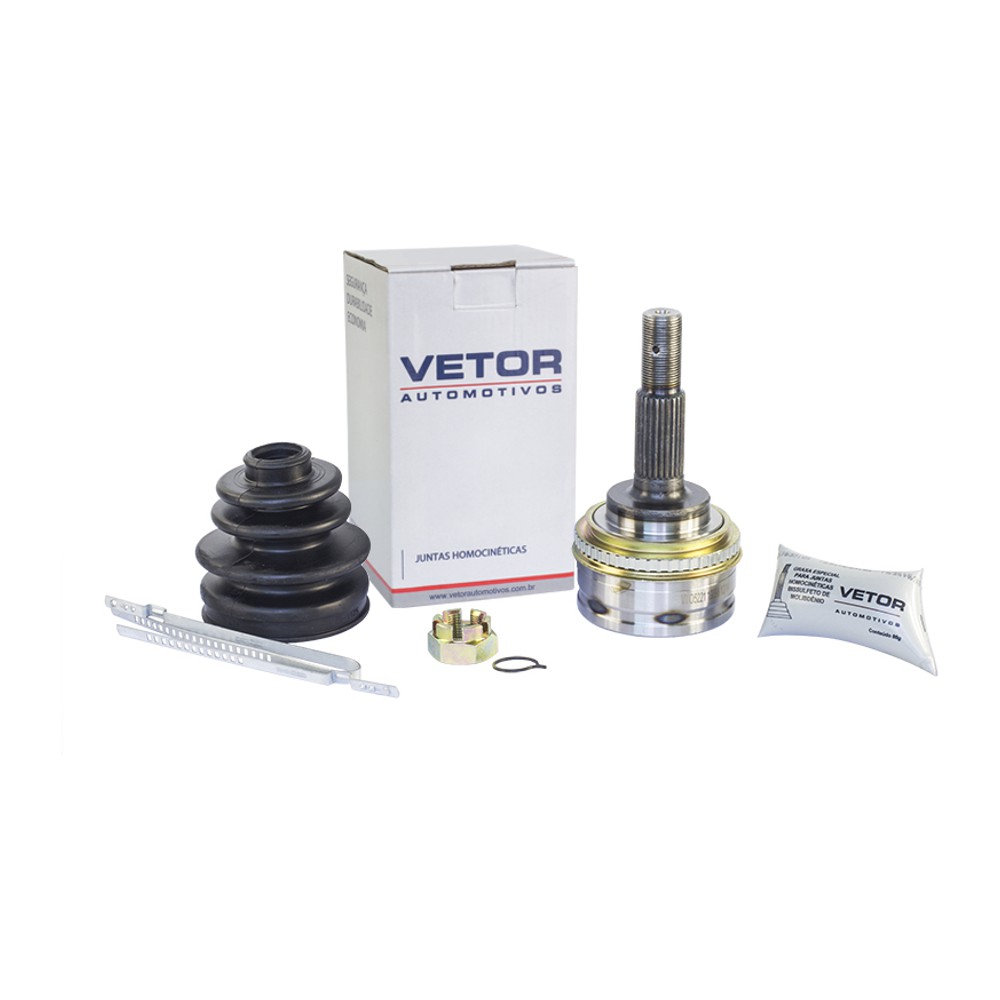 Junta Homocinética com ABS para Toyota Corolla e Corolla Wagon - Vetor - Vt5221