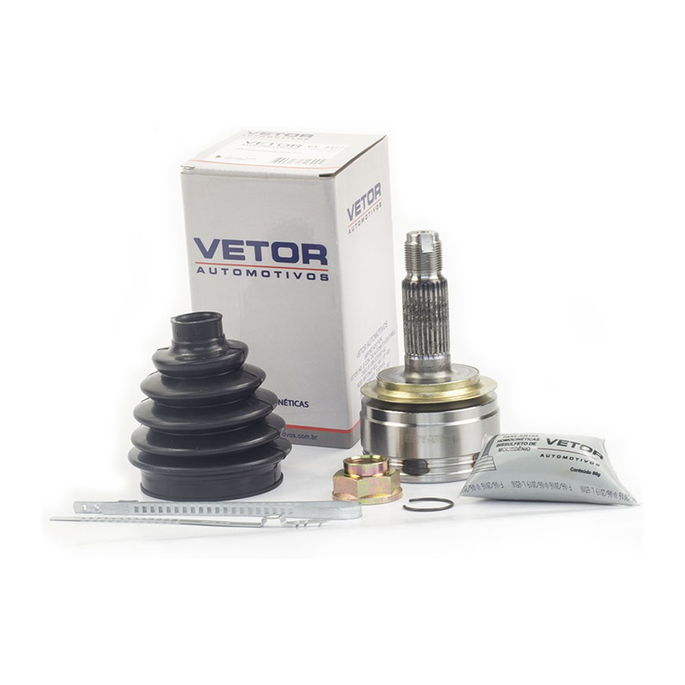 Junta Homocinética Dianteira Direita ou Esquerda para Câmbio Manual para Honda Civic - Vetor - Vt5277