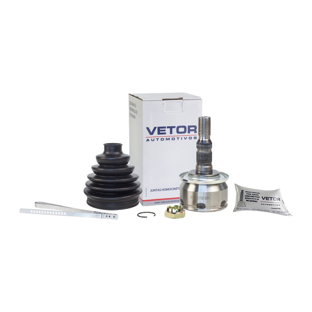 Junta Homocinética Dianteira Roda para Câmbio Manual para Chevrolet Cruze - Vetor - Vt5362