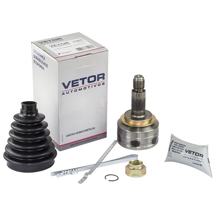 Junta Homocinética Dianteira Roda para Câmbio Manual ou Automático para Honda FIT - Vetor - Vt5070