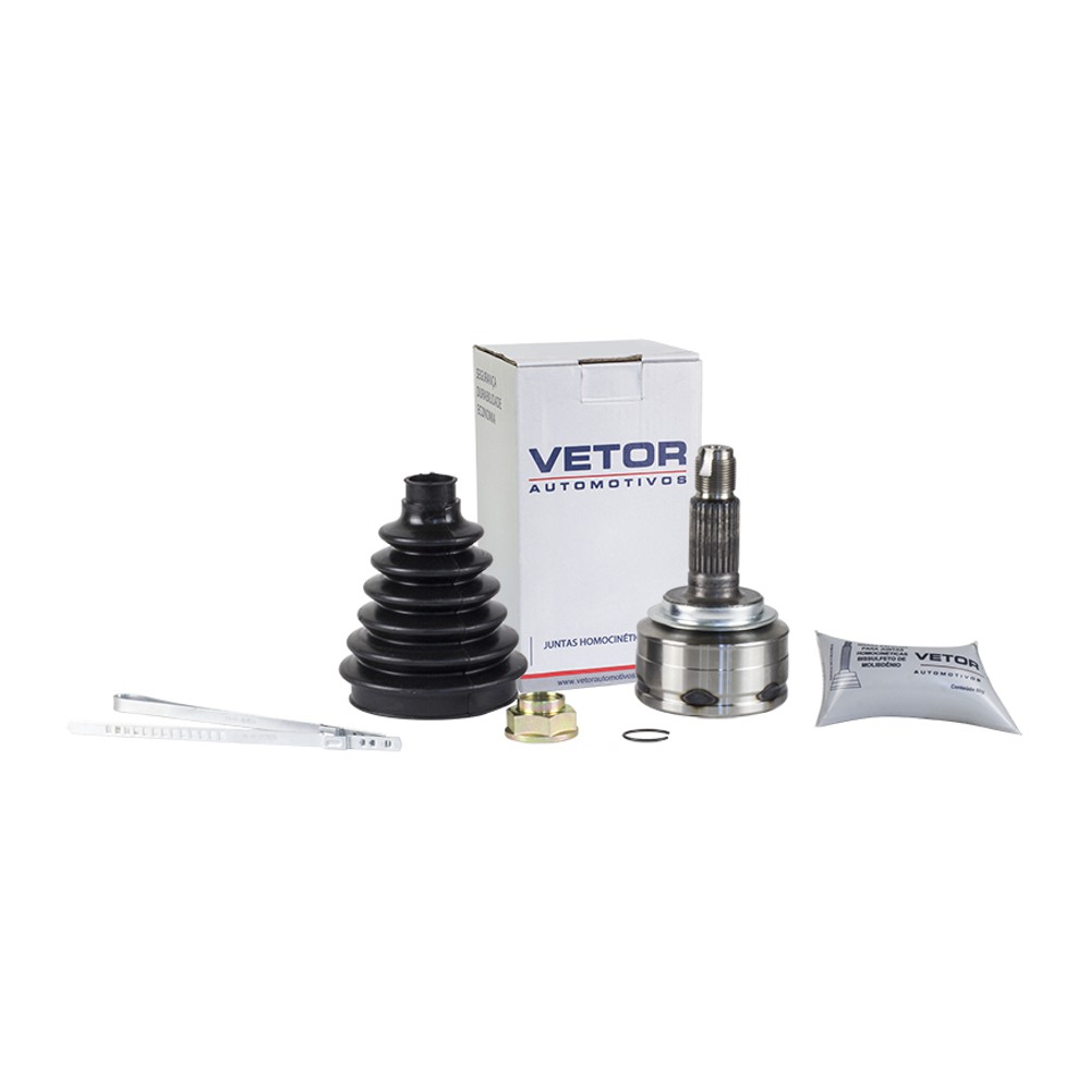 Junta Homocinética Dianteira Roda para Câmbio Manual ou Automático para Honda FIT - Vetor - Vt5070
