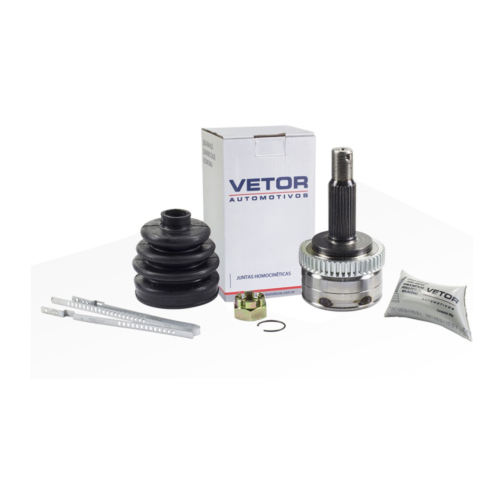 Junta Homocinética para Câmbio Manual ou Automático com ABS para Hyundai Tucson - Vetor - Vt5118