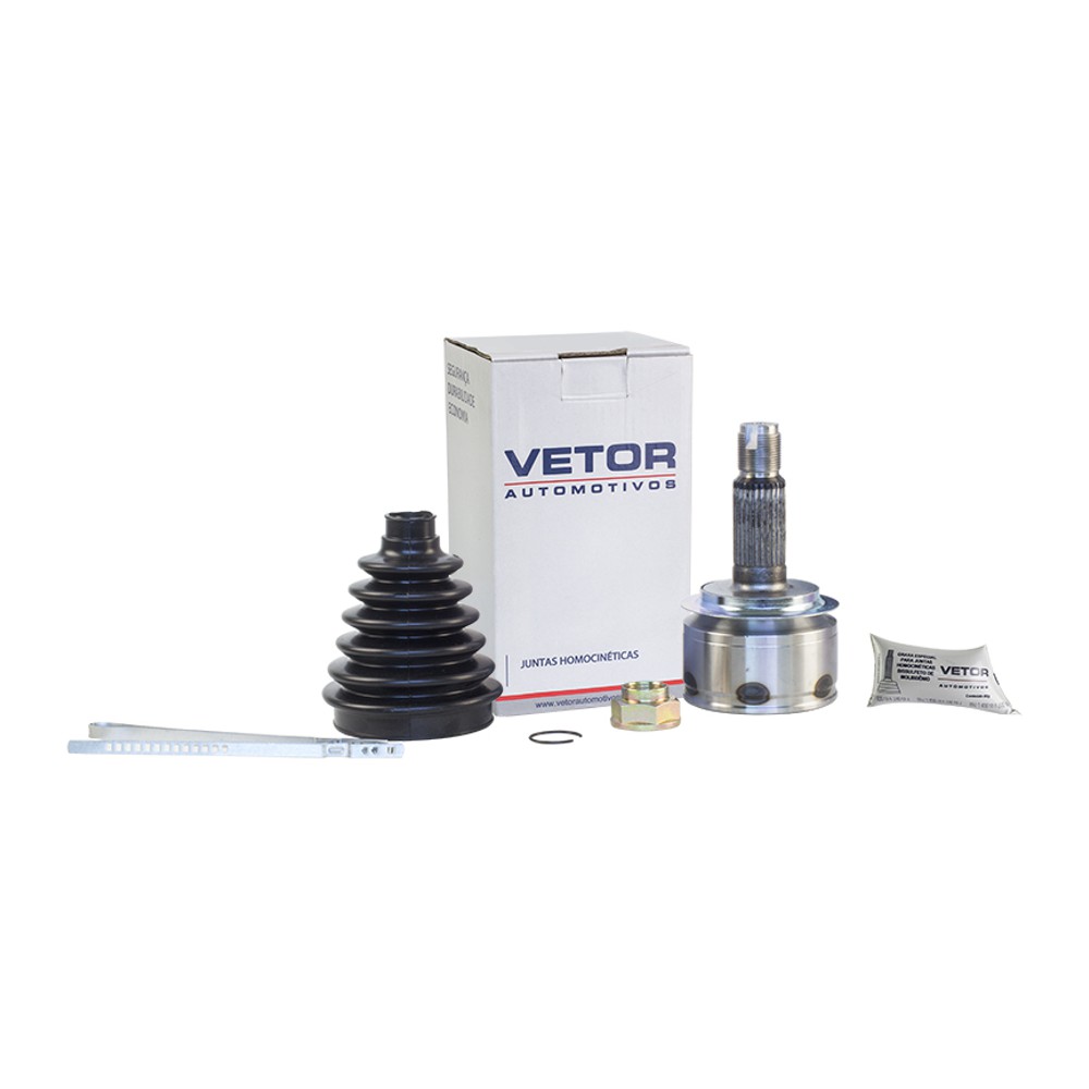 Junta Homocinética para Câmbio Manual ou Automático com ABS para Honda Civic - Vetor - Vt5351