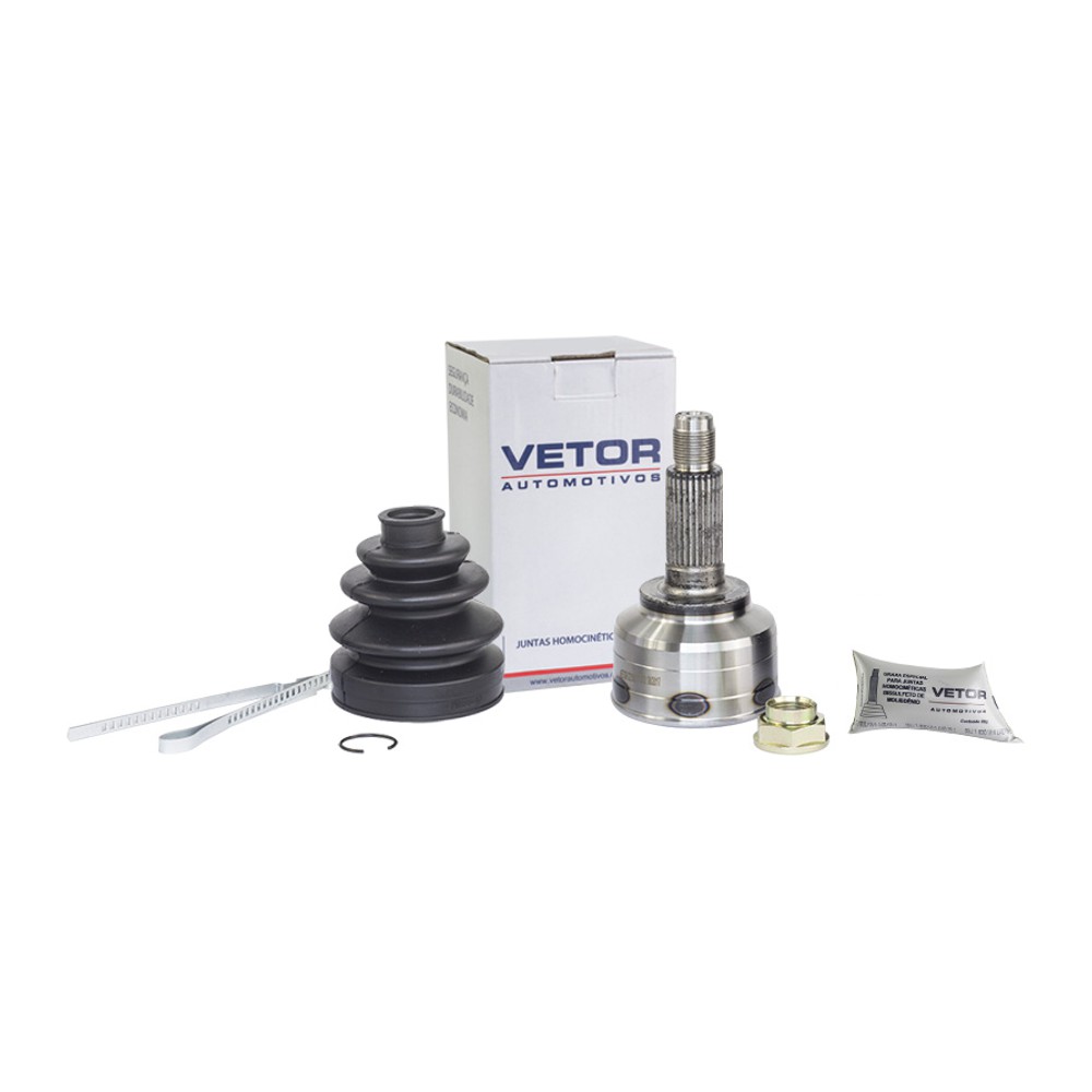 Junta Homocinética para Câmbio Semi-Automático com ABS para Mercedes-Benz A 160 - Vetor - Vt5328