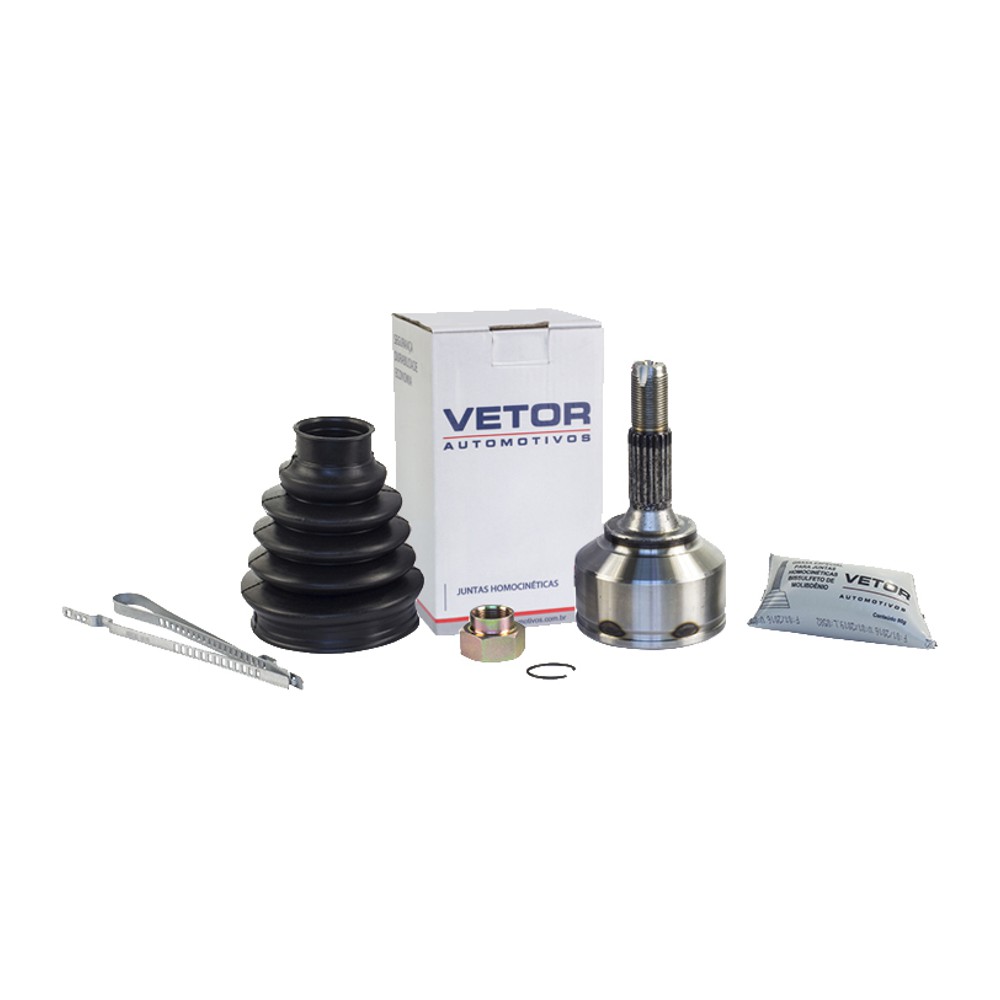 Junta Homocinética Roda para Citroen C3 e Peugeot 206 - Vetor - Vt5248