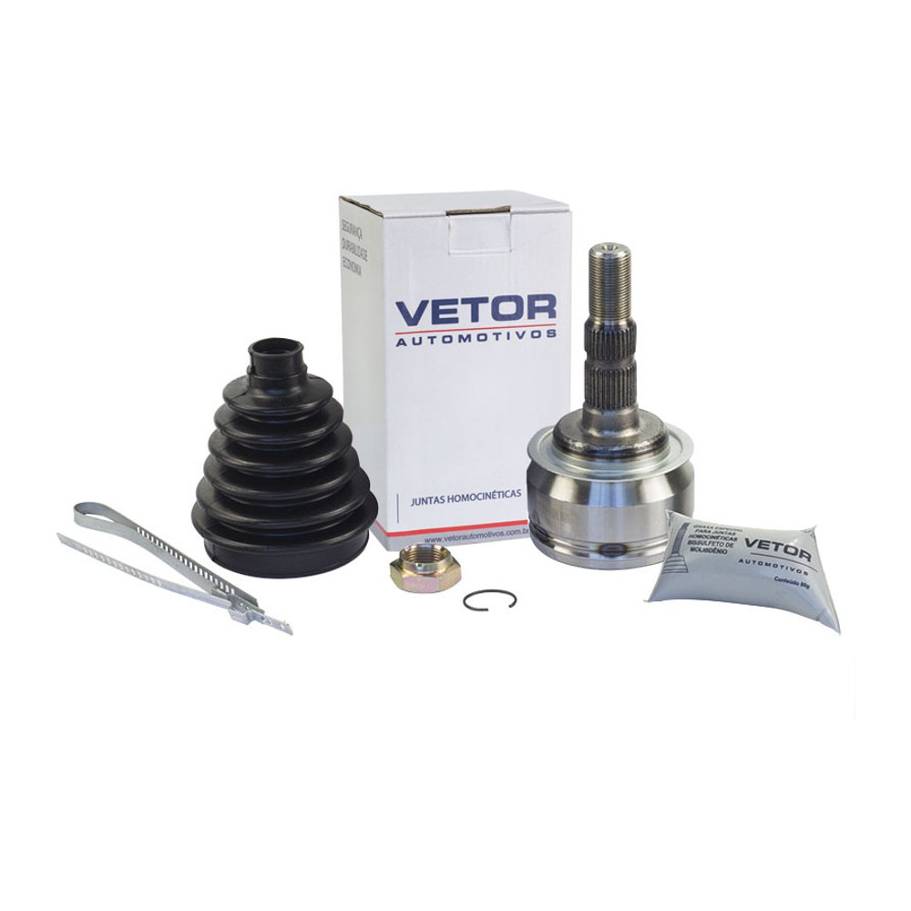 Junta Homocinética Roda para Câmbio Automático para Chevrolet Cruze e Cruze Sport6 - Vetor - Vt5249