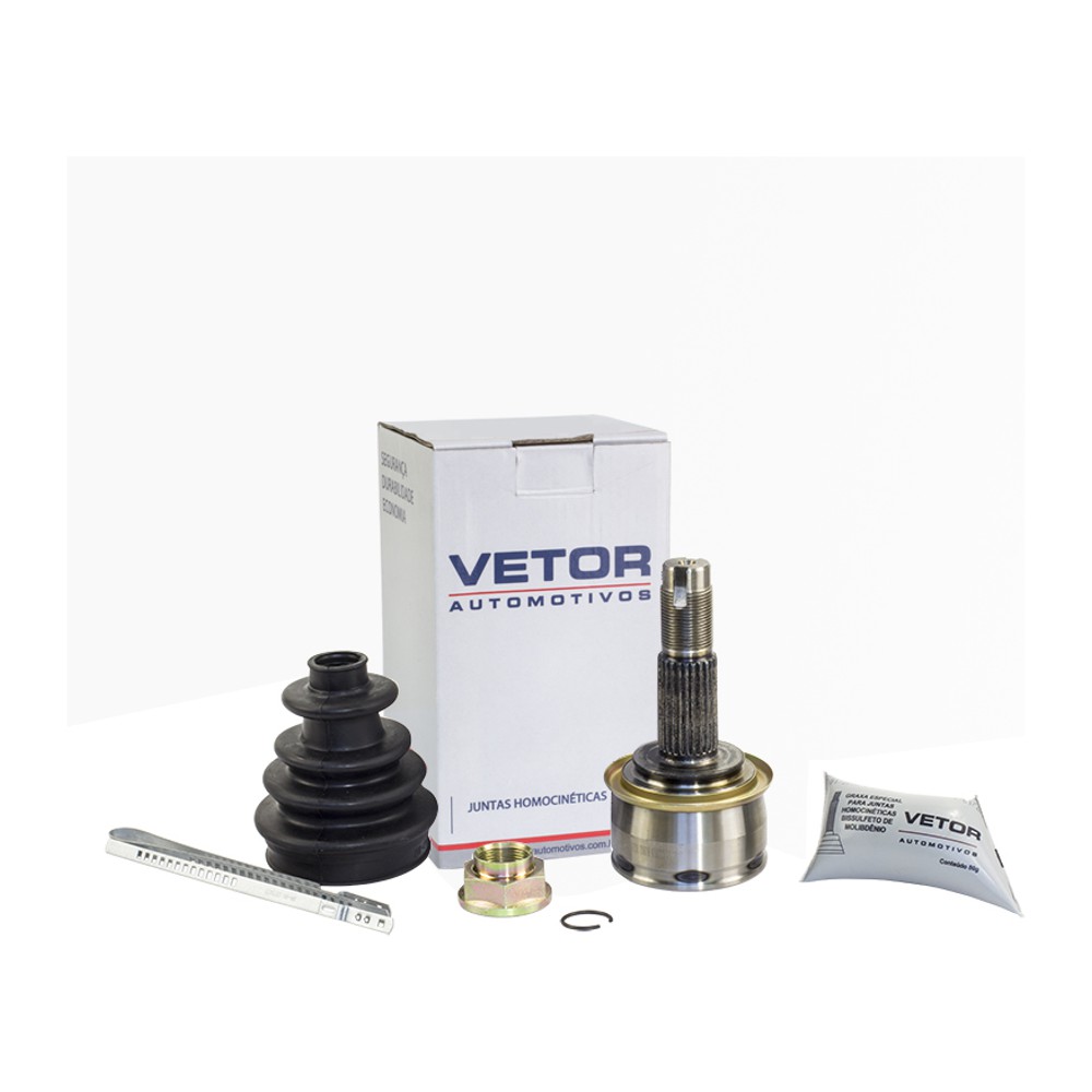 Junta Homocinética Roda para Câmbio Manual para Chevrolet Onix e Prisma - Vetor - Vt5223