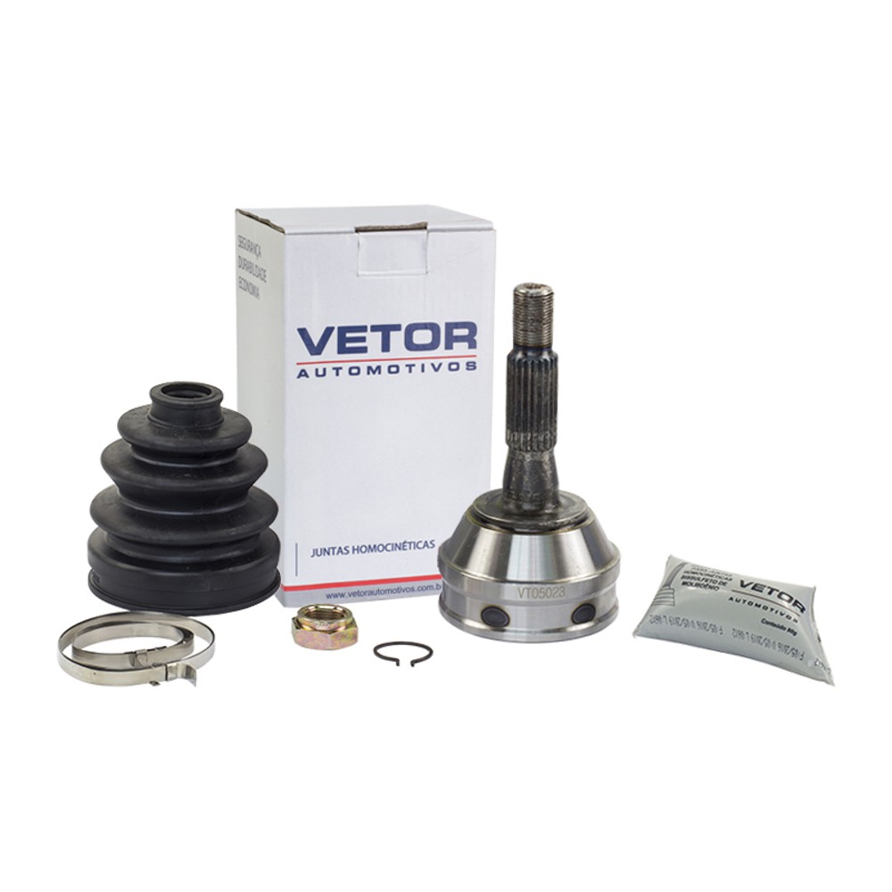Junta Homocinética sem ABS para Renault Megane e Scenic - Vetor - Vt5023