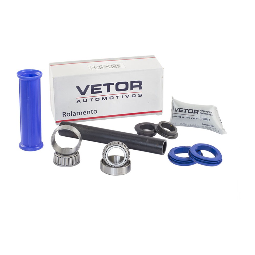 Kit Rolamento Direito ou Esquerdo Bandeja Traseira - Vetor - Vk0001Sf