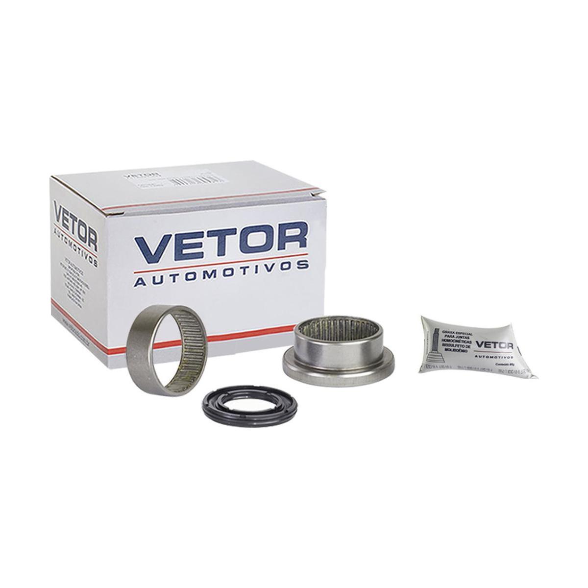 Kit Rolamento da Barra de Torção Traseira - Vetor - Vk0002Sp
