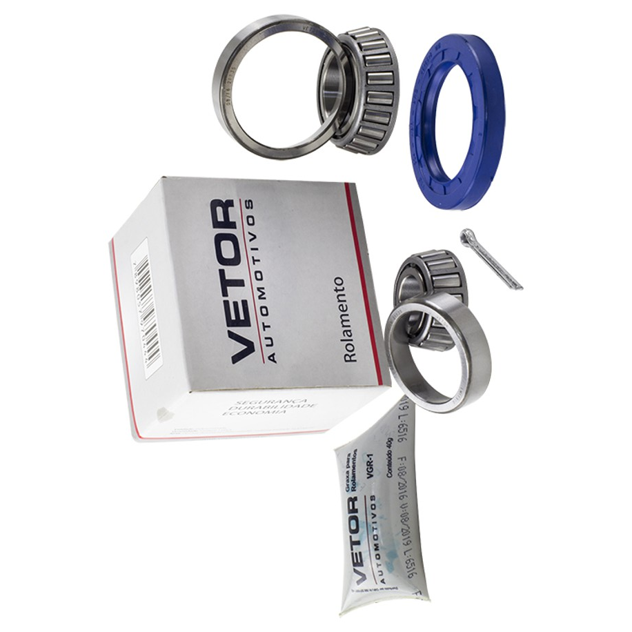 Kit de Rolamento da Roda Dianteira para Volkswagen Kombi - Vetor - Vk0006Dv