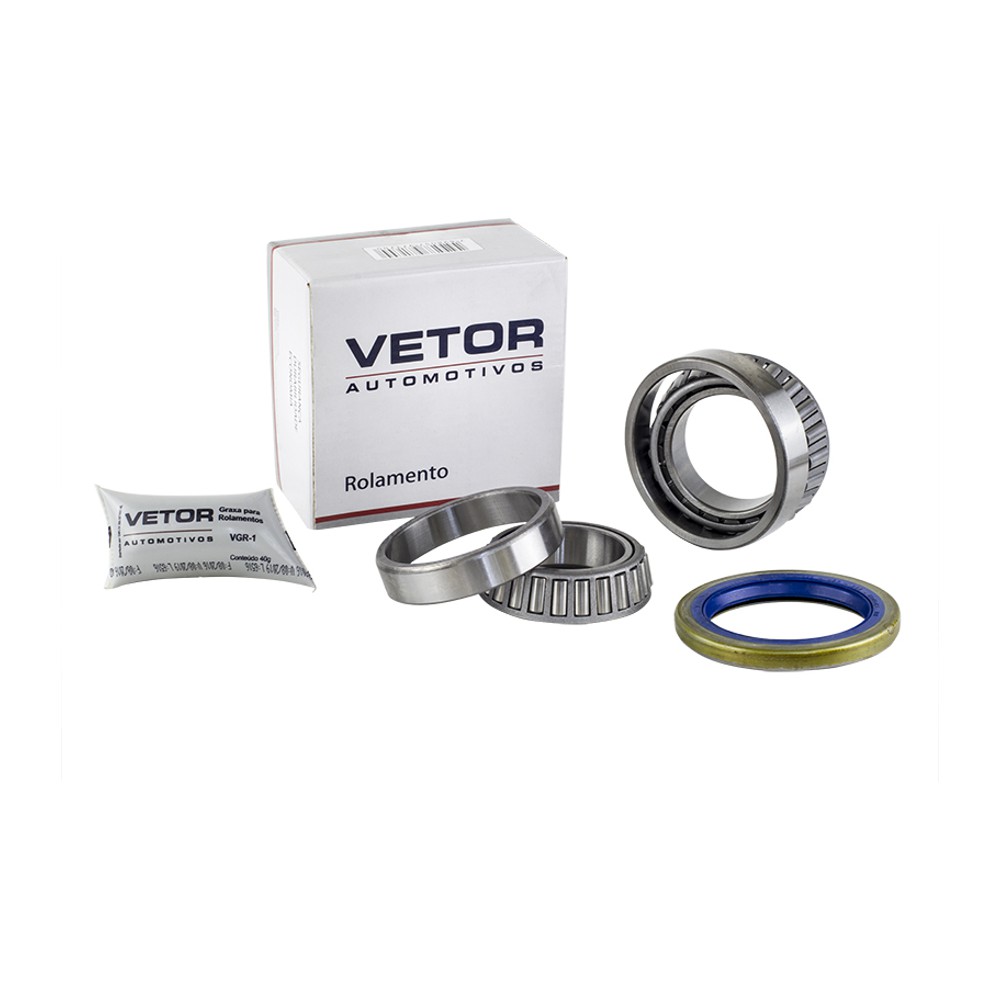 Kit de Rolamento da Roda Dianteira para Toyota Bandeirante - Vetor - Vk0018Dt