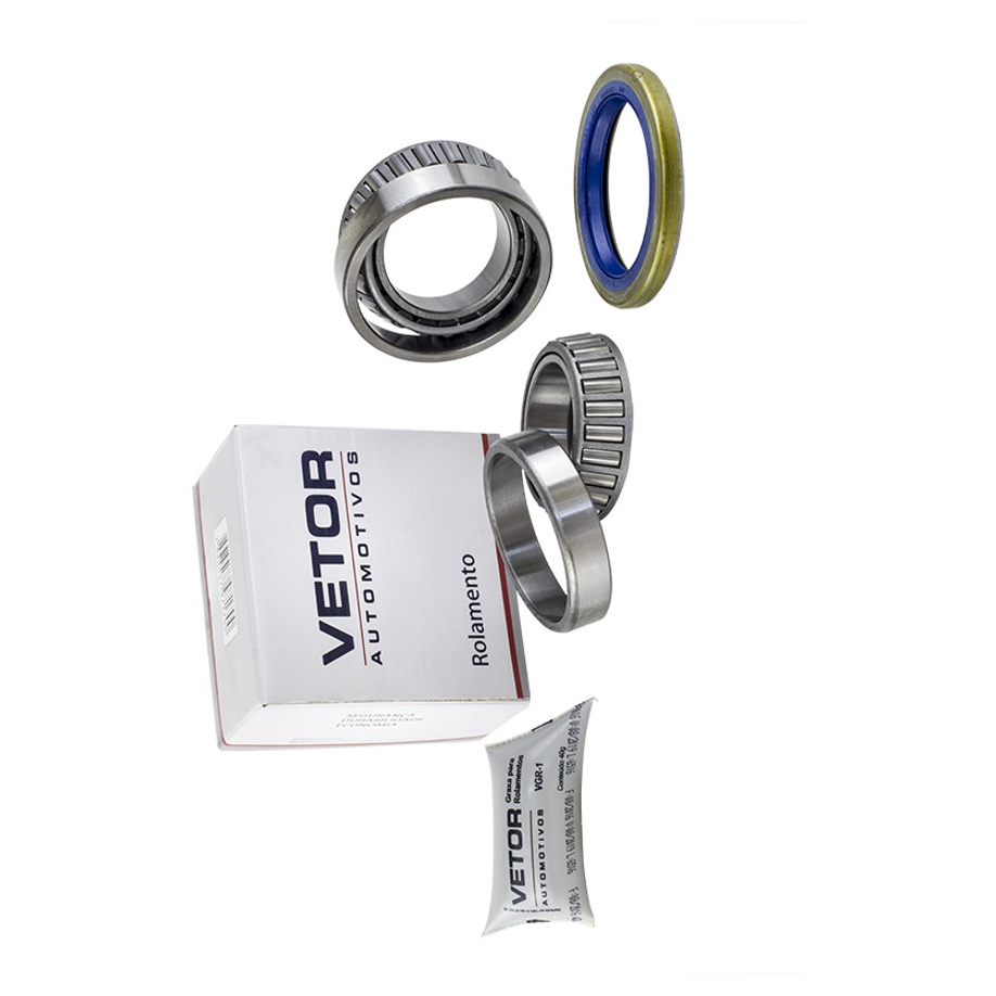 Kit de Rolamento da Roda Dianteira para Toyota Bandeirante - Vetor - Vk0018Dt