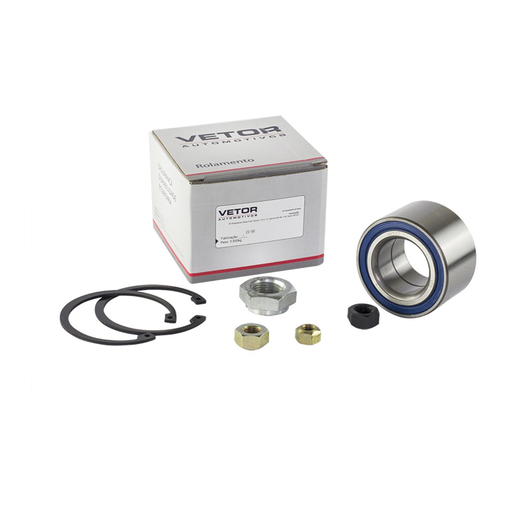 Kit de Rolamento da Roda Dianteira para Volkswagen Polo - Vetor - Vk0032Dv
