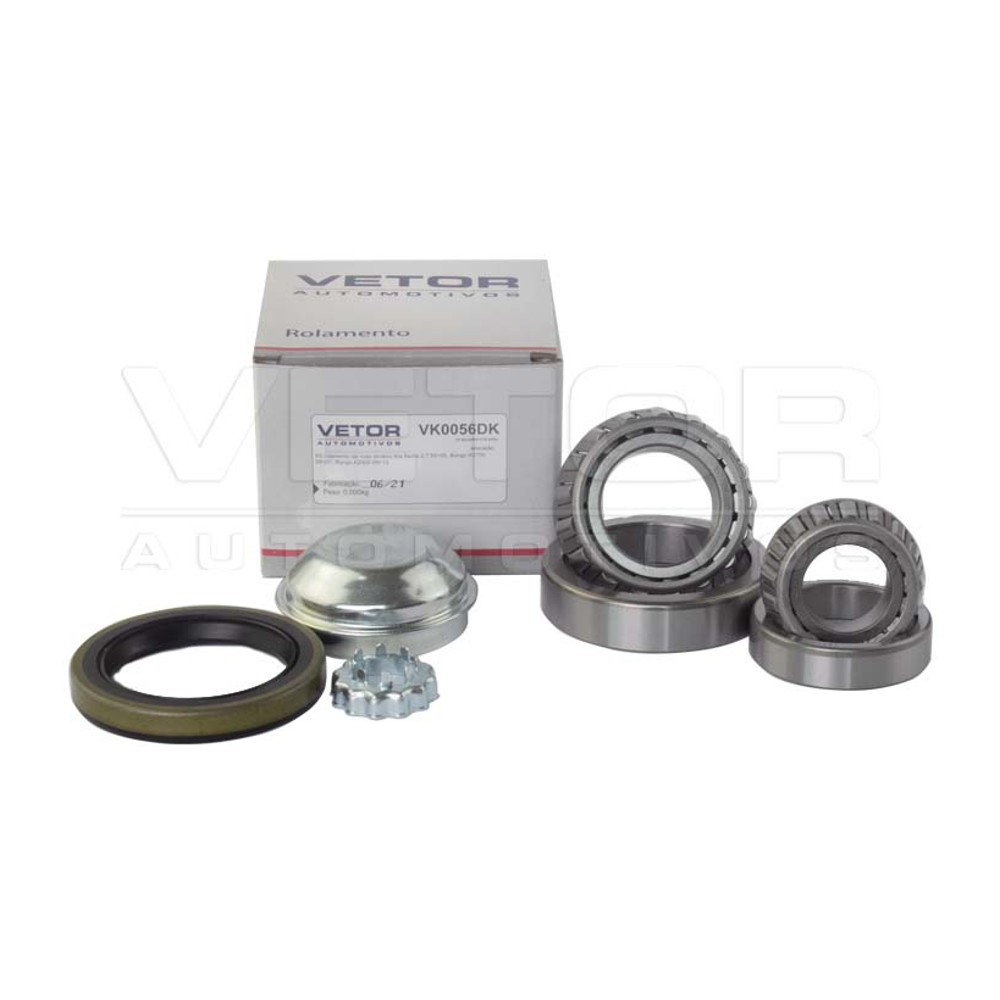 Kit de Rolamento da Roda Dianteira para Kia Besta e Bongo - Vetor - Vk0056Dk