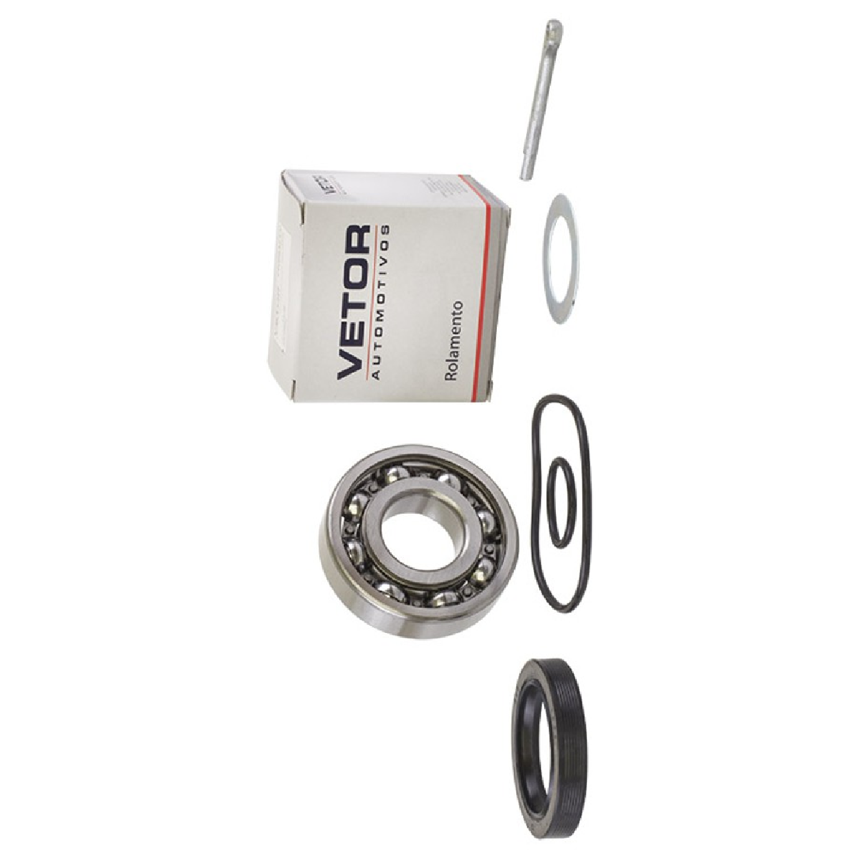 Kit Rolamento da Roda Traseira - Vetor - Vk0037Tv