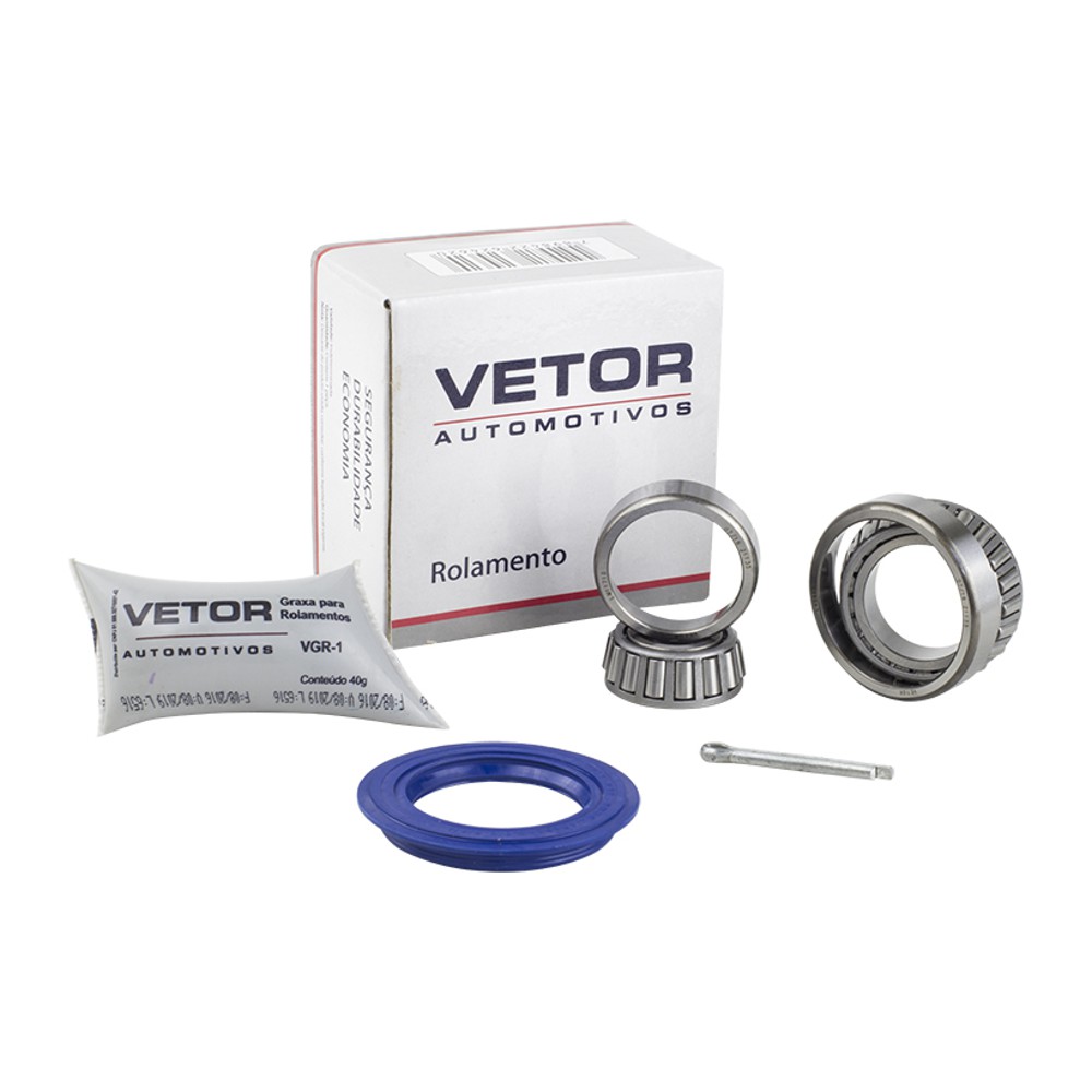 Kit Rolamento Direito ou Esquerdo Roda Traseira - Vetor - Vk0005Tg