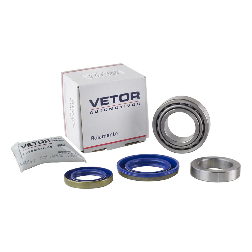 Kit Rolamento Roda Traseira Direita ou Esquerda - Vetor - Vk0013Tk
