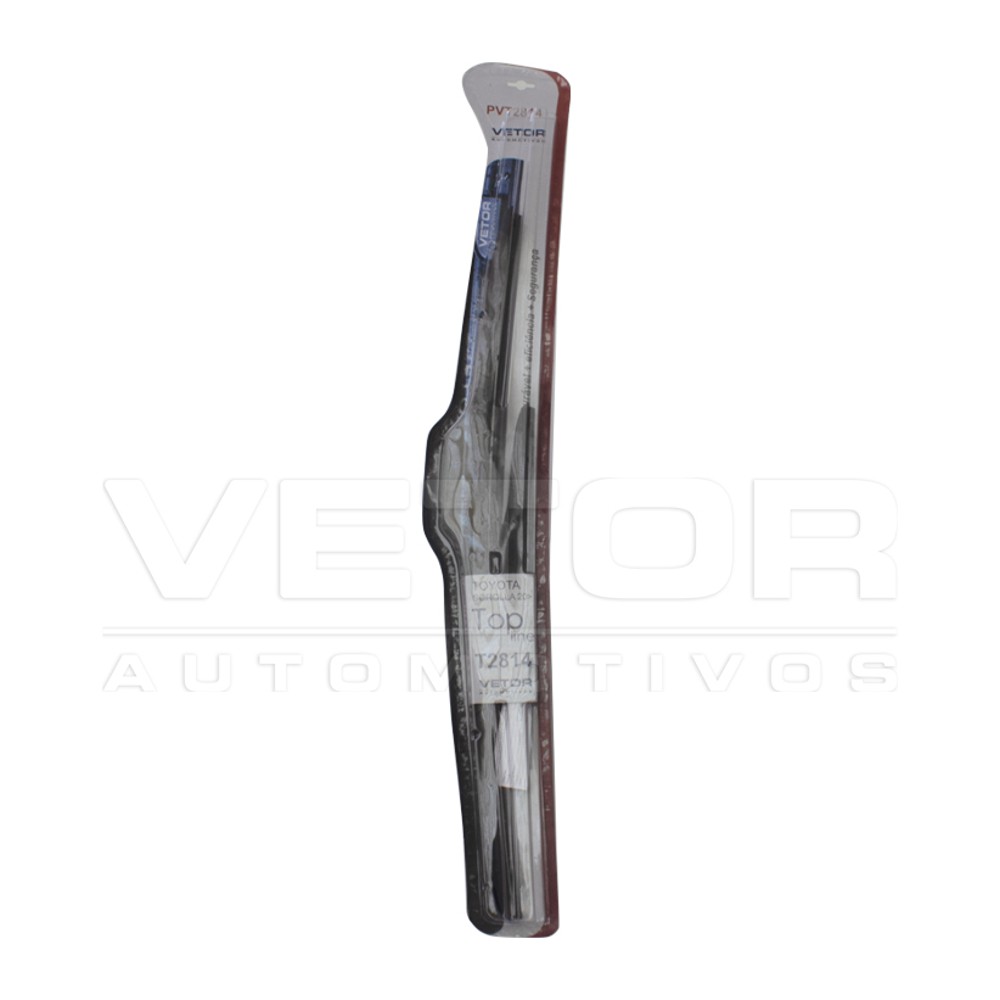 Par Palheta Dianteira Específica Híbrida 28" e 14" para Toyota Corolla - Vetor - Pvt2814