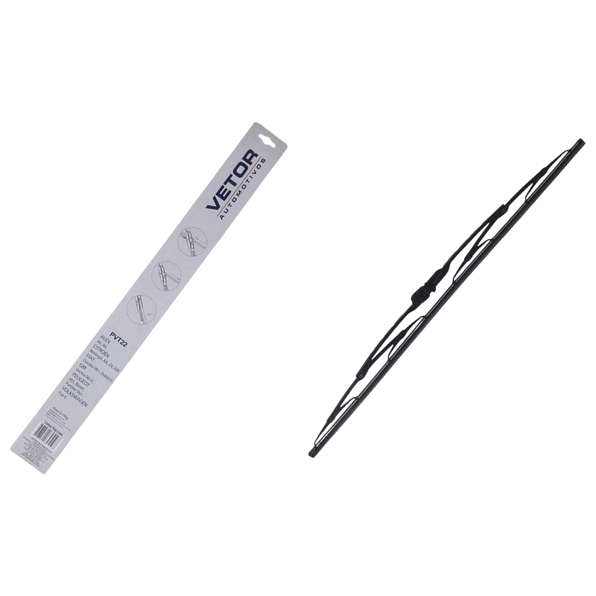 Palheta Dianteira ou Traseira 22" - Vetor - Pvt22