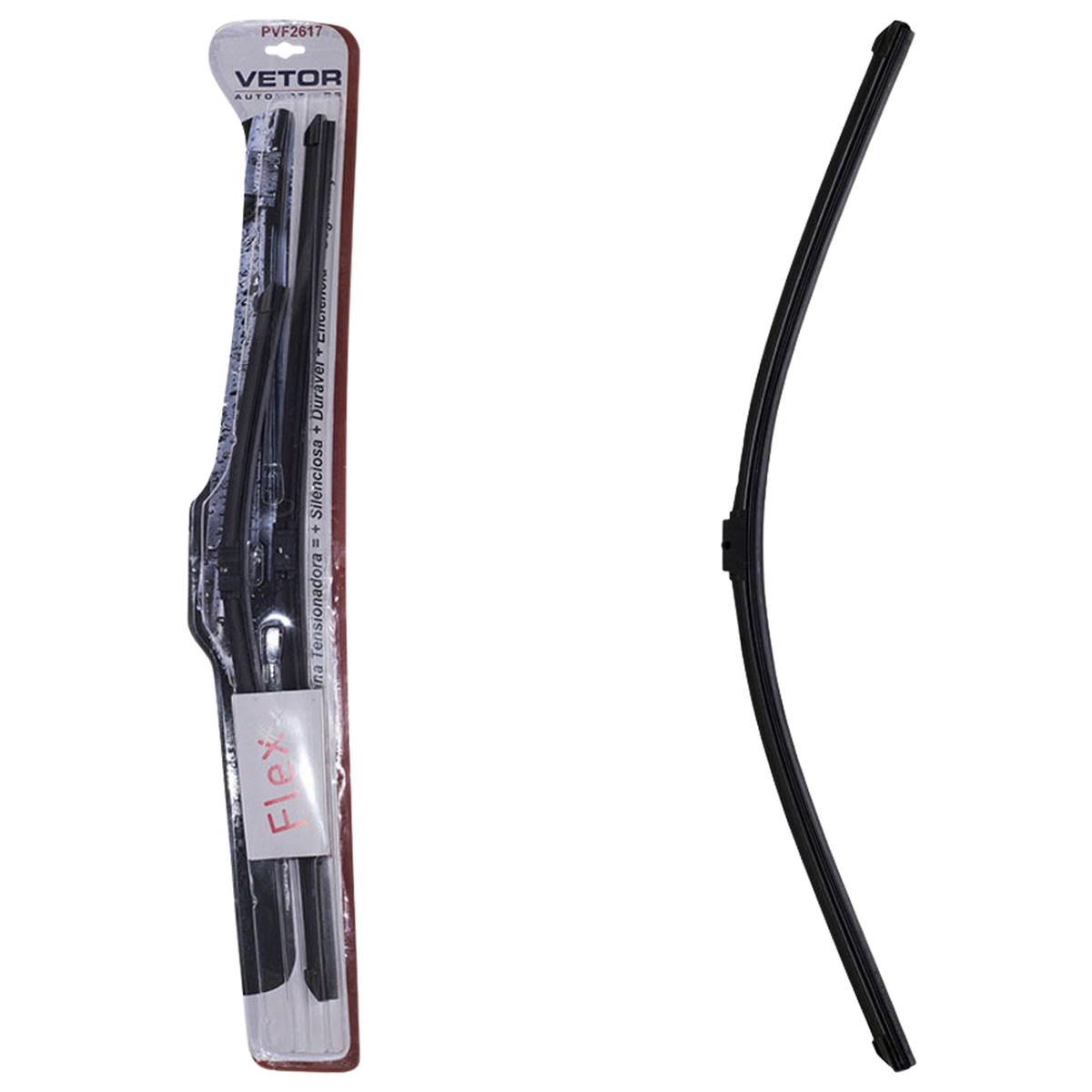 Par Palheta Flex Dianteira para Ford Focus e Focus Sedan - Vetor - Pvf2617