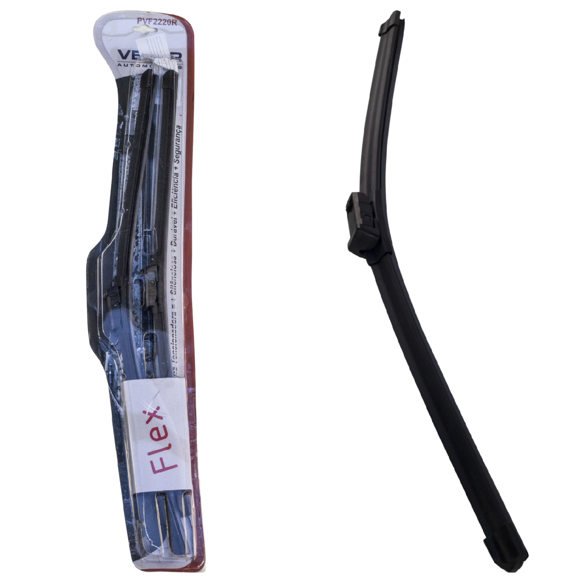 Par Palheta Flex Específica Dianteira 22" e 20" para Jeep Renegade - Vetor - Pvf2220R