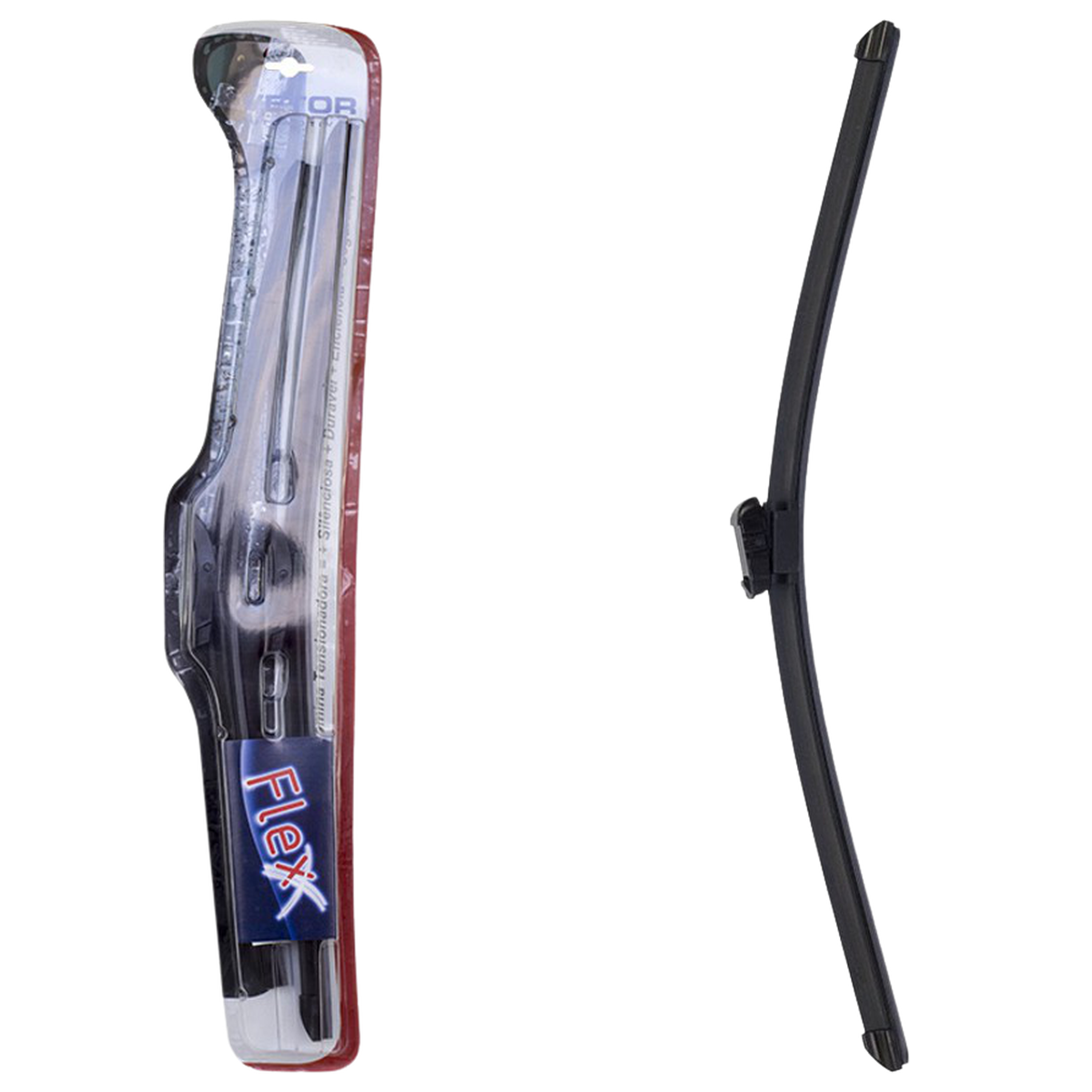 Par Palheta Flex Específica Dianteira 22" e 22" para Volkswagen Fusca - Vetor - Pvf2222F
