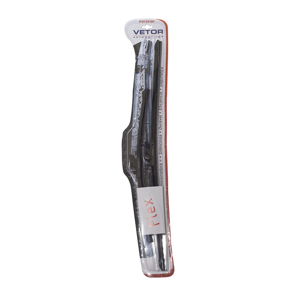 Par Palheta Flex Específica Dianteira 24" e 16" - Vetor - Pvf2416P