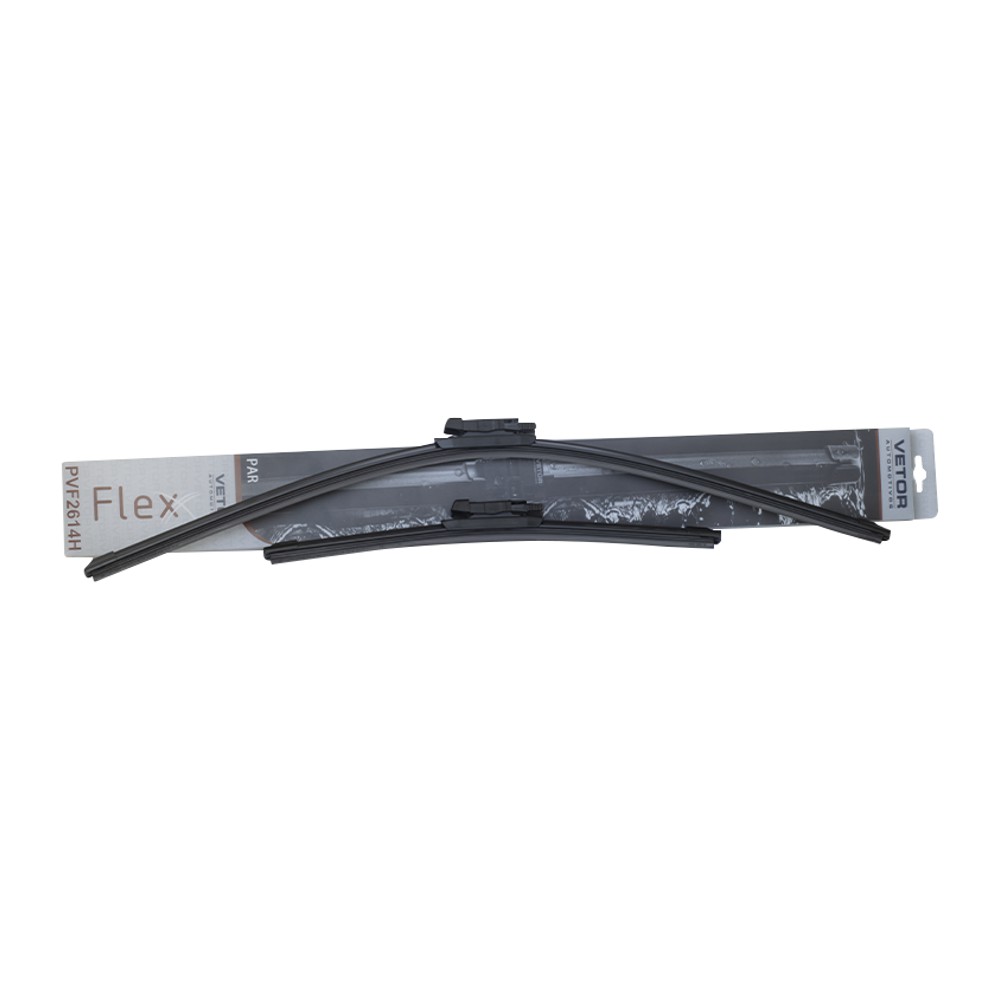 Par Palheta Flex Específica Dianteira 26" e 14" para Hyundai HB20 - Vetor - Pvf2614H