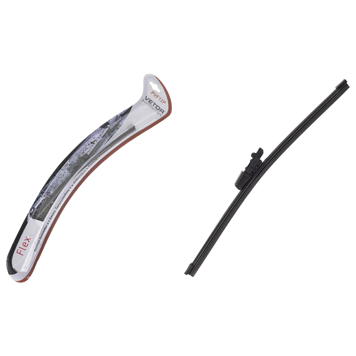 Palheta Flex Traseira 12" para Fiat Palio - Vetor - Pvf12P