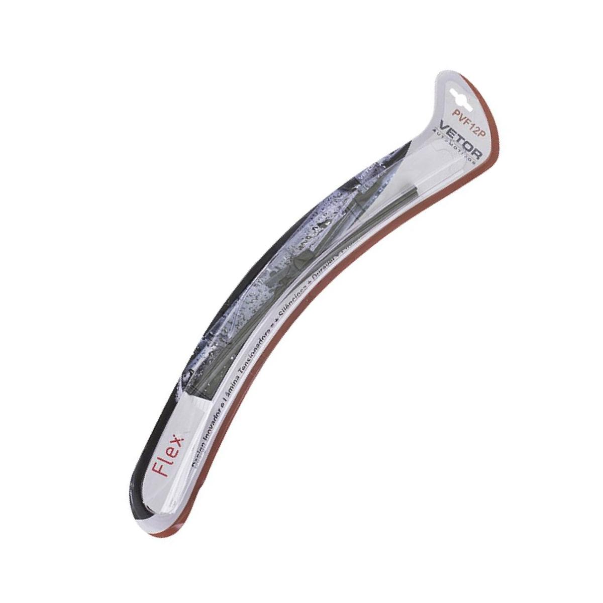 Palheta Flex Traseira 12" para Fiat Palio - Vetor - Pvf12P