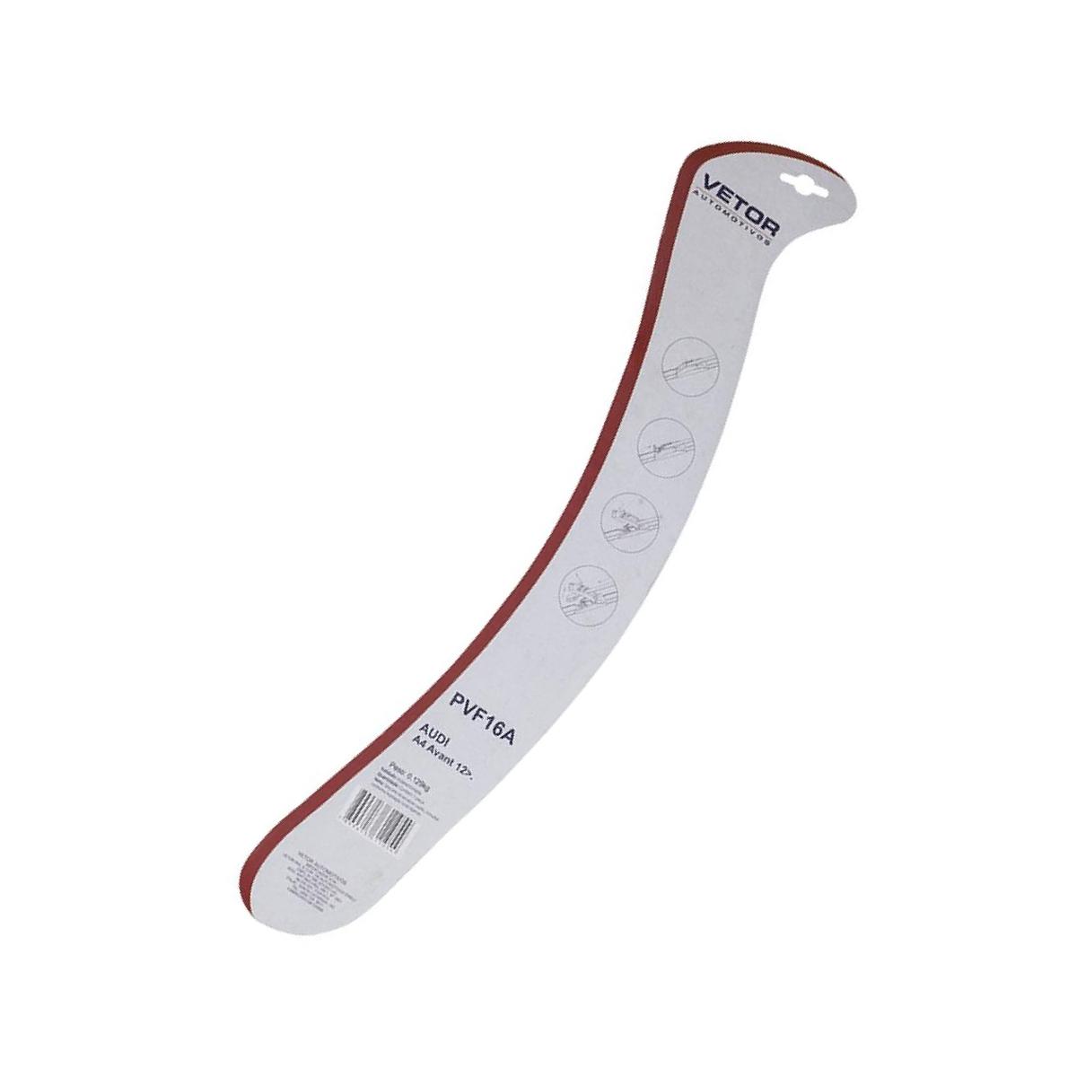 Palheta Flex Traseira 16" - Vetor - Pvf16A