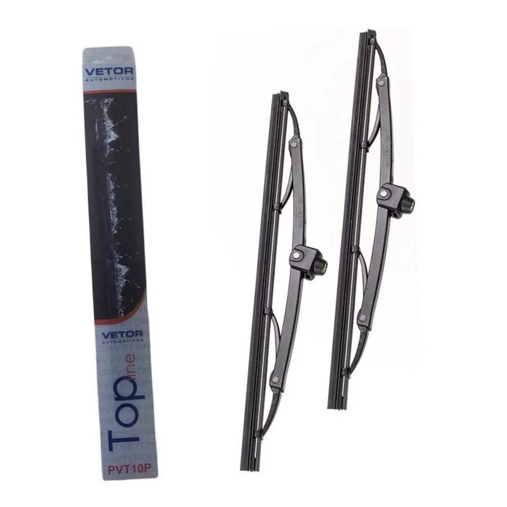 Par Palheta Top Line Dianteira 10" para Volkswagen Fusca - Vetor - Pvt10P