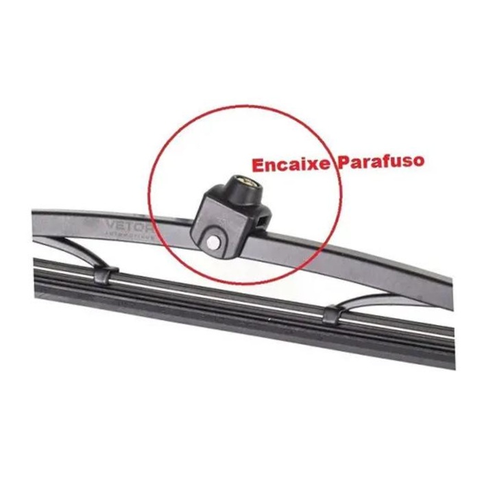 Par Palheta Top Line Dianteira 10" para Volkswagen Fusca - Vetor - Pvt10P
