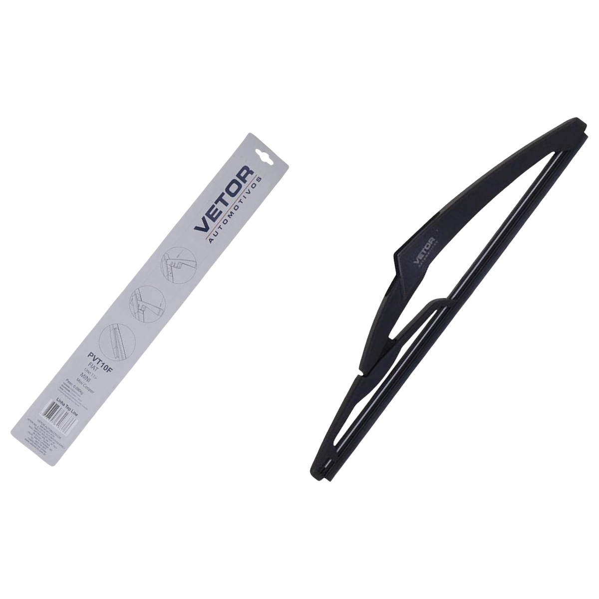 Palheta Top Line Traseira 10" - Vetor - Pvt10F