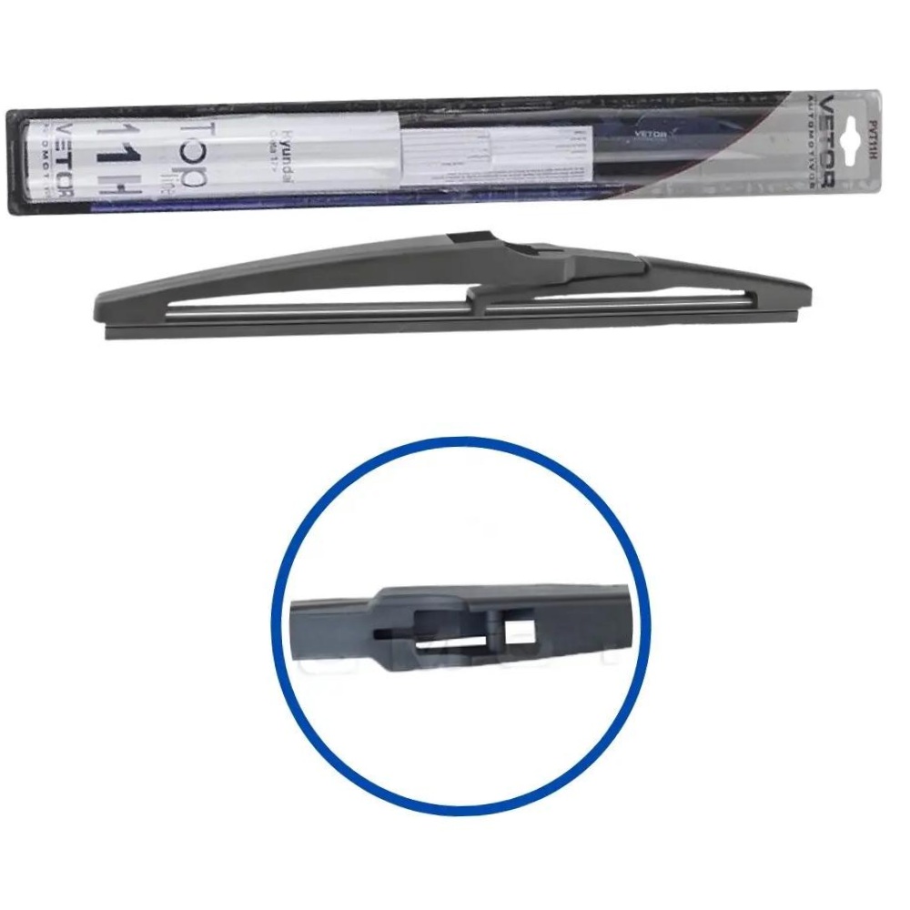 Palheta Top Line Traseira 11" para Hyundai Creta - Vetor - Pvt11H