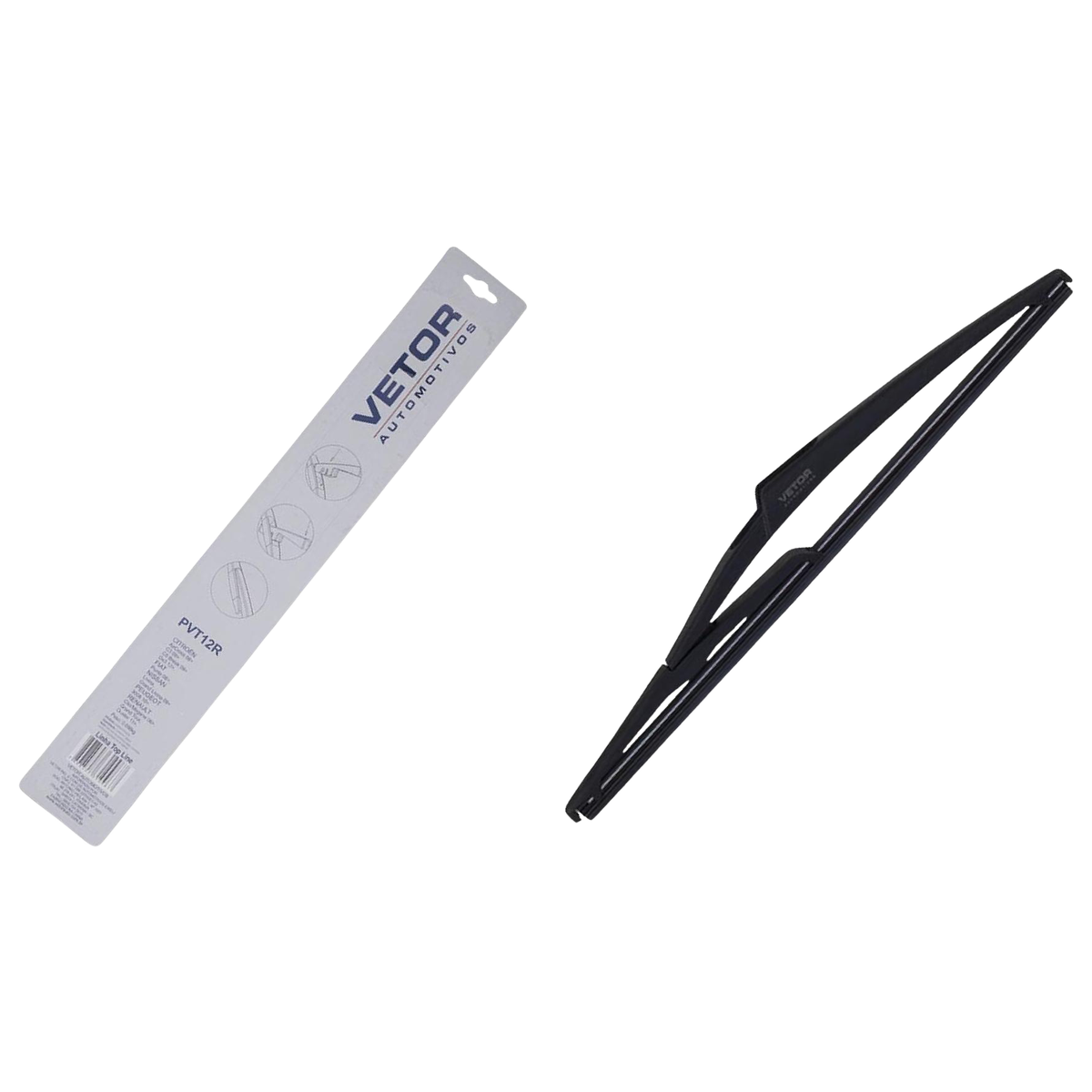 Palheta Top Line Traseira 12" - Vetor - Pvt12R