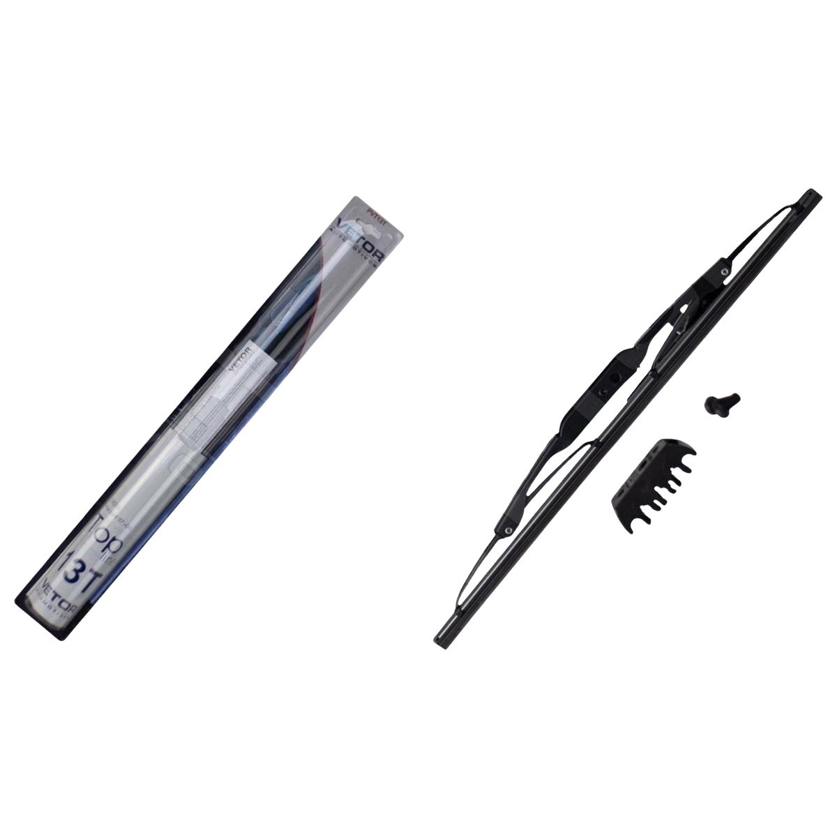 Palheta Top Line Traseira 13" para Toyota Hilux SW4 - Vetor - Pvt13T