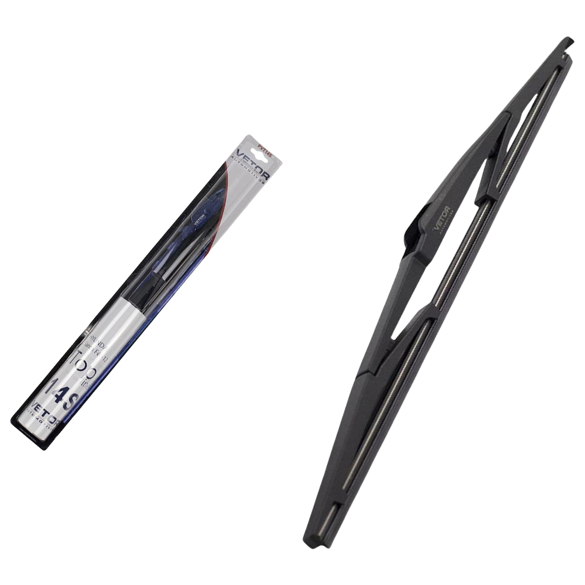 Palheta Top Line Traseira 14" para Hyundai Santa Fé e Tucson - Vetor - Pvt14S
