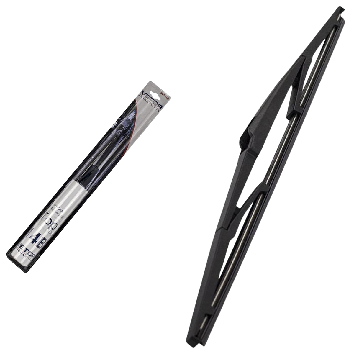 Palheta Top Line Traseira 14" para Toyota Fielder e YARIS - Vetor - Pvt14B