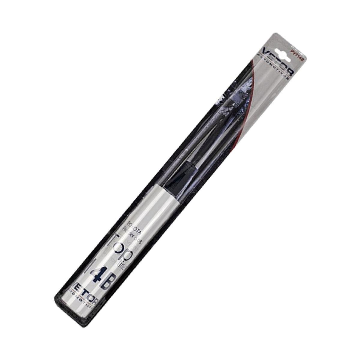 Palheta Top Line Traseira 14" para Toyota Fielder e YARIS - Vetor - Pvt14B