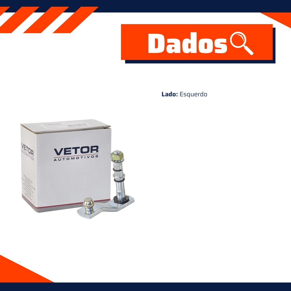 Pivô Braço Limpador Esquerdo - Vetor - Vt2312E