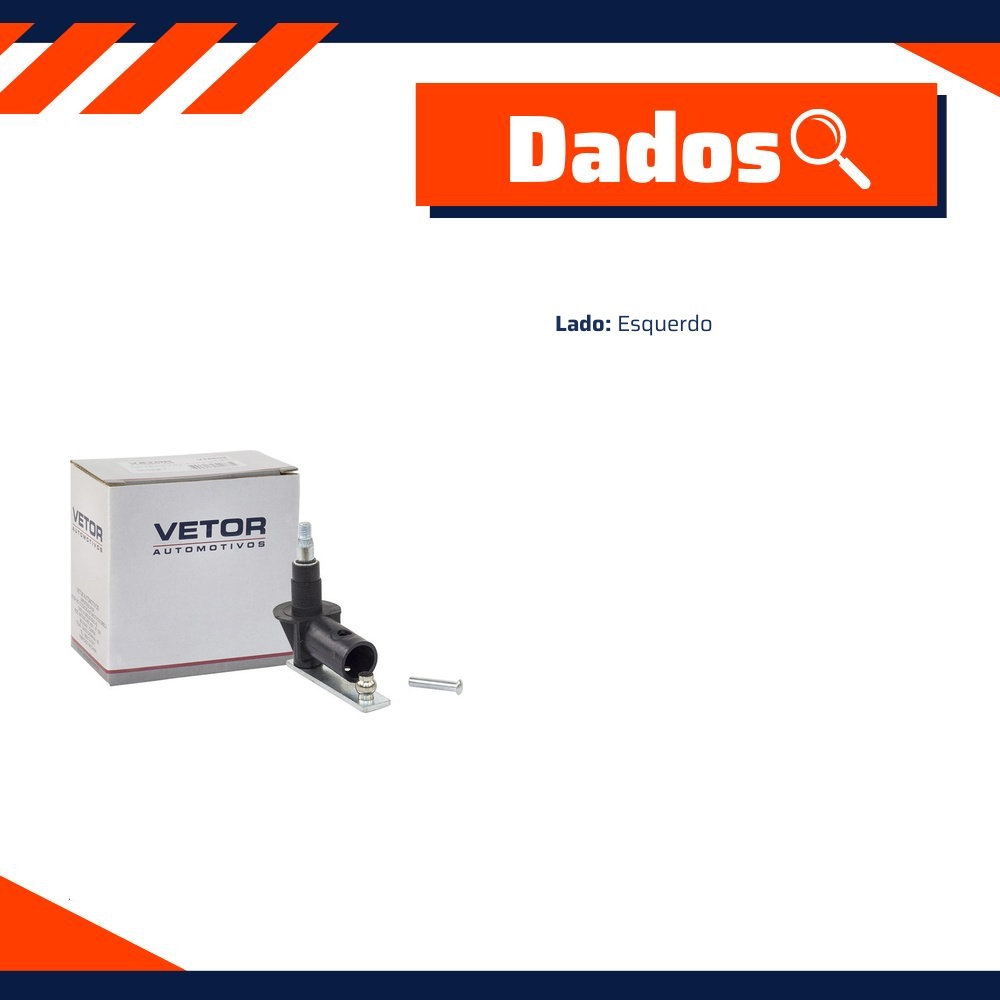 Pivo Braço Limpador Esquerdo para Chevrolet Ipanema e Kadett - Vetor - Vt2302E